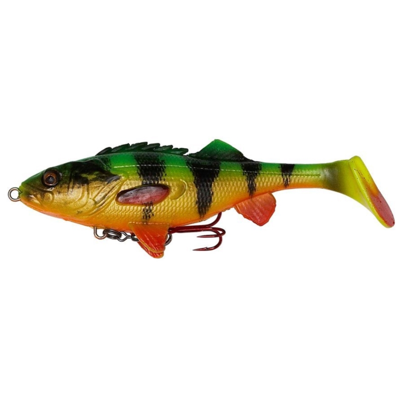 Savage Gear 4D Perch Shad 12,5cm Fire Tiger