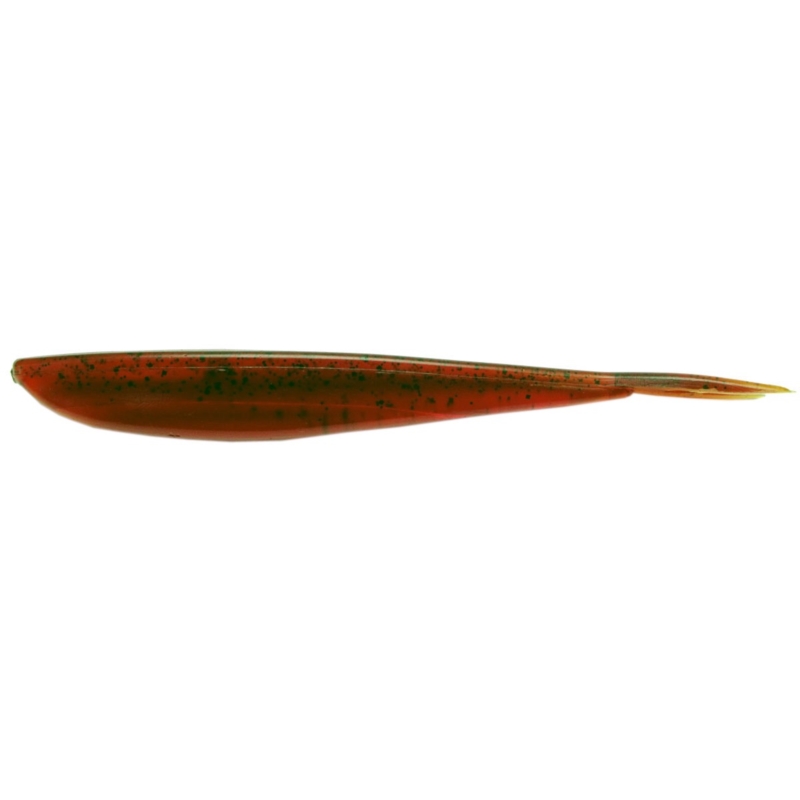 Lunker City Fin-s Fish 4" 10,5cm Motor Oil Pepper