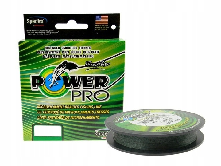 Plecionka Power Pro Moss Green 135m 0,23mm