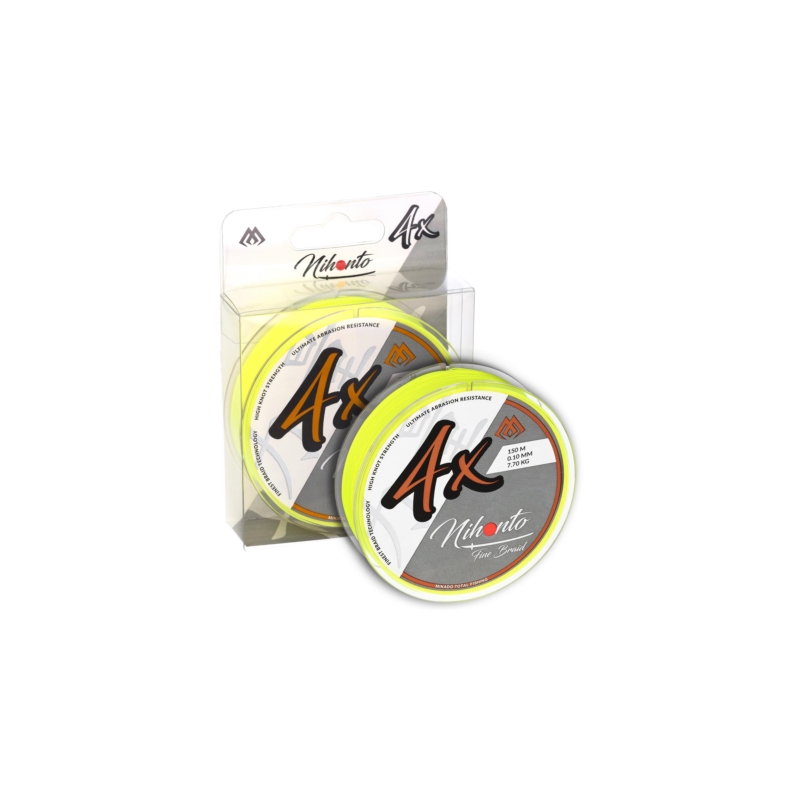 Plecionka Fine Braid Mikado 150m Fluo 0,10mm