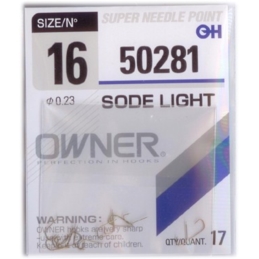 Haczyki 50281 SODE LIGHT OWNER Nr16