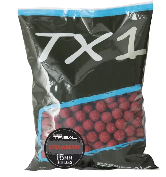 Kulki Shimano TX1 15mm Strawberry 1kg