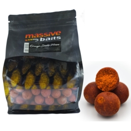 Massive Baits Kulki Orange Snake 24mm 1kg