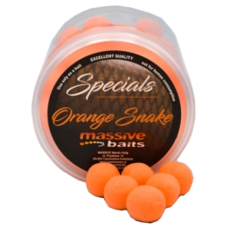 Massive Baits Pop Up Orange Snake 14mm 200ml