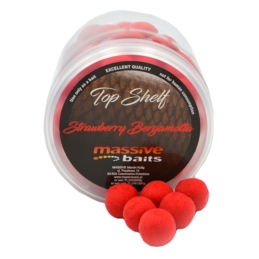 Massive Baits Pop Up Strawberry Bergamo 14mm 200ml