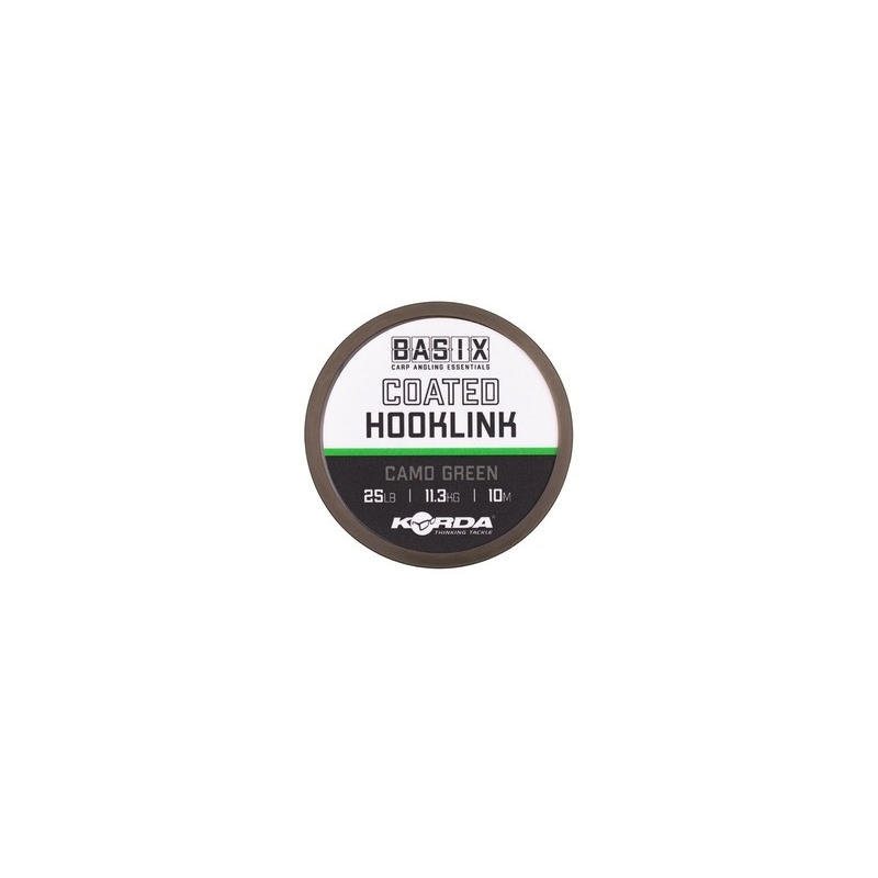 Korda Basix Coated Hooklink 10m 25lb