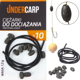 UnderCarp Ciężarki do dociążaniu Kwick 1,2g