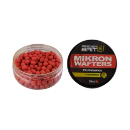 Feeder Bait Soft Mikron Wafters 4/6mm Truskawka