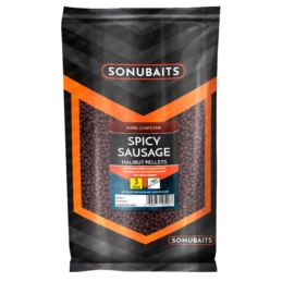 Sonubaits Halibut Pellets 3mm Spicy Sausage 900g