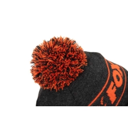 Fox Czapka Zimowa Bobble - Black Orange