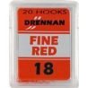 Haczyki Drennan Fine Red Nr24