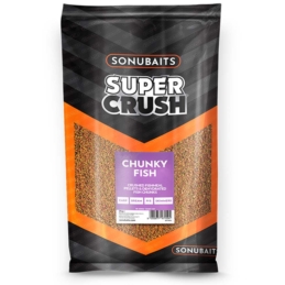 Zanęta Sonubaits Supercrush Chunky Fish 2kg