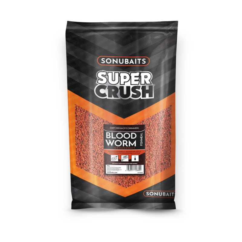 Zanęta Sonubaits SuperCrush Bloodworm 2kg