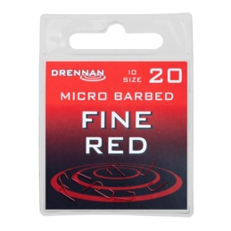 Haczyki Drennan Fine Red Nr20