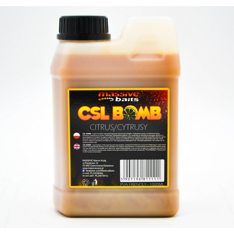 Massive Baits CSL BOOMB Citrus 1L