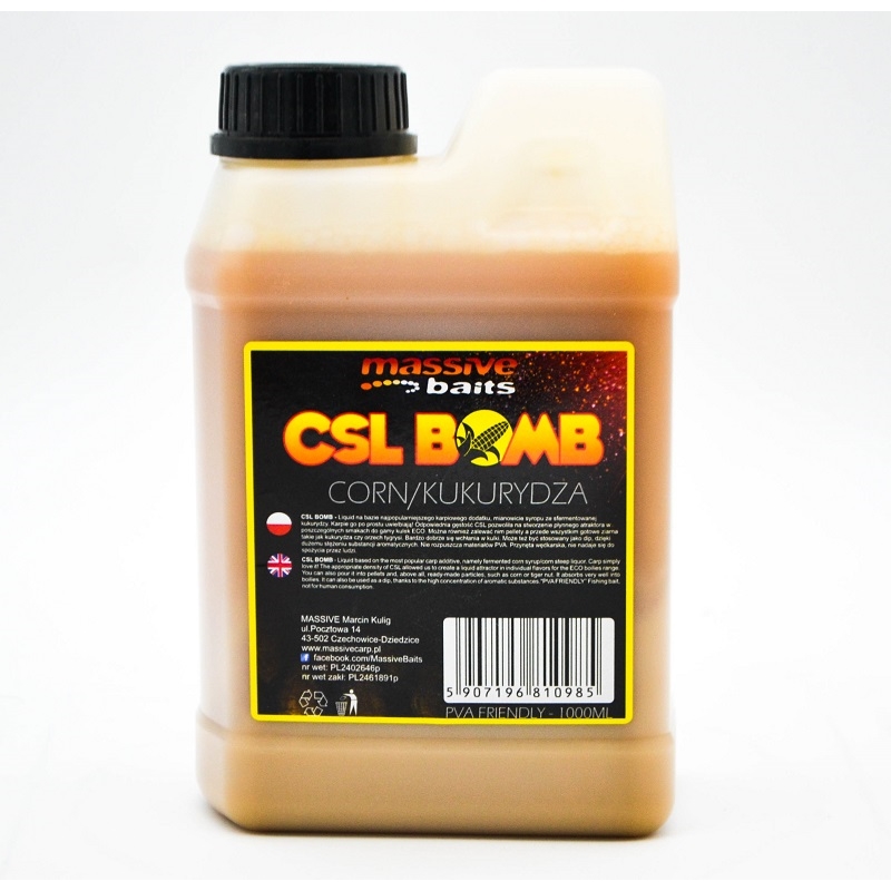 Massive Baits CSL BOOMB Corn 1L