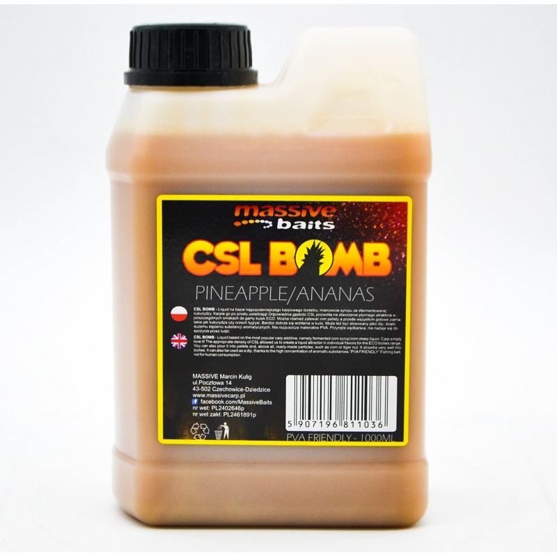 Massive Baits CSL BOOMB Pineapple 1L