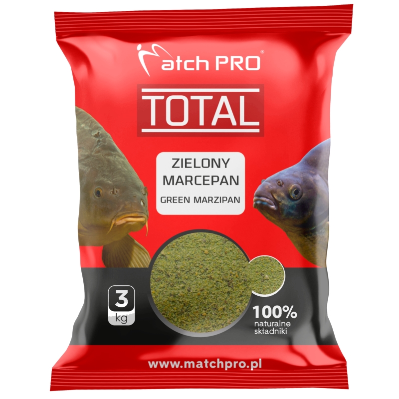 Zanęta Total Zielony Marcepan MatchPro 3kg