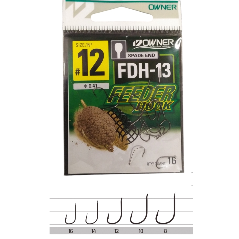 Haczyki Feeder Hook FDH-13 OWNER Nr10