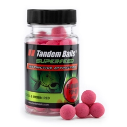 Tandem Baits SF Fluo Pop Up 12mm Chili Robin Red