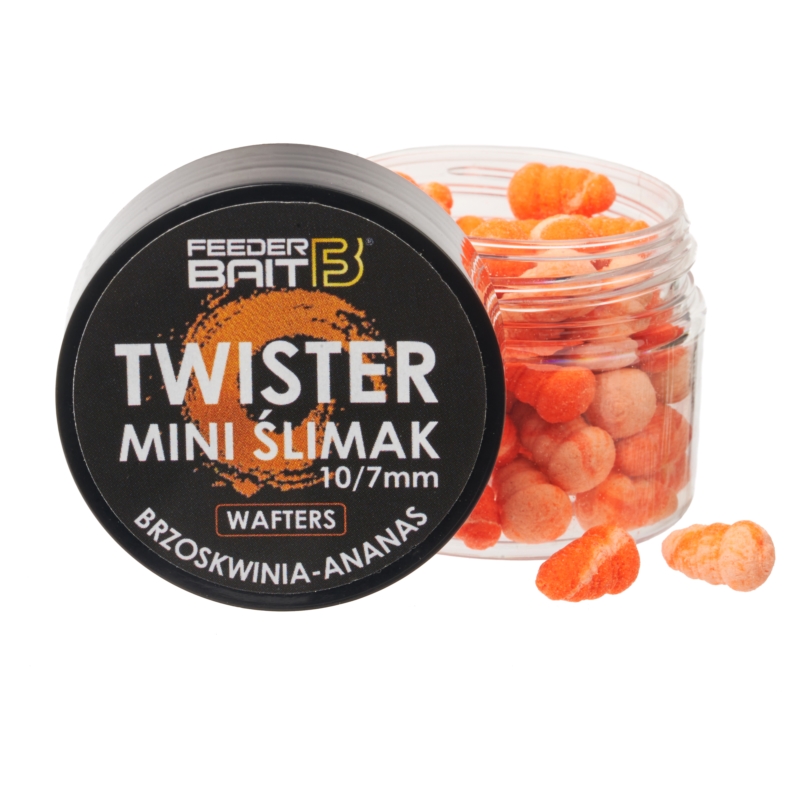 Feeder Bait Mini Ślimak Wafters R72 Brzoskw-Ananas Feeder Bait Mini Ślimak Wafters R72 Brzoskw-Ananas
