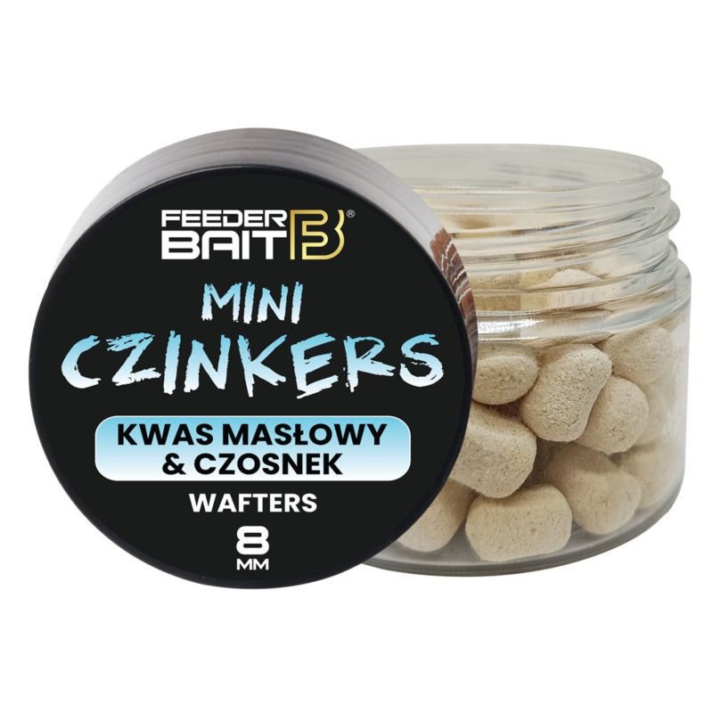 Feeder Bait Mini Czinkers 8mm Kwas Masłowy Czosnek Feeder Bait Mini Czinkers 8mm Kwas Masłowy Czosnek