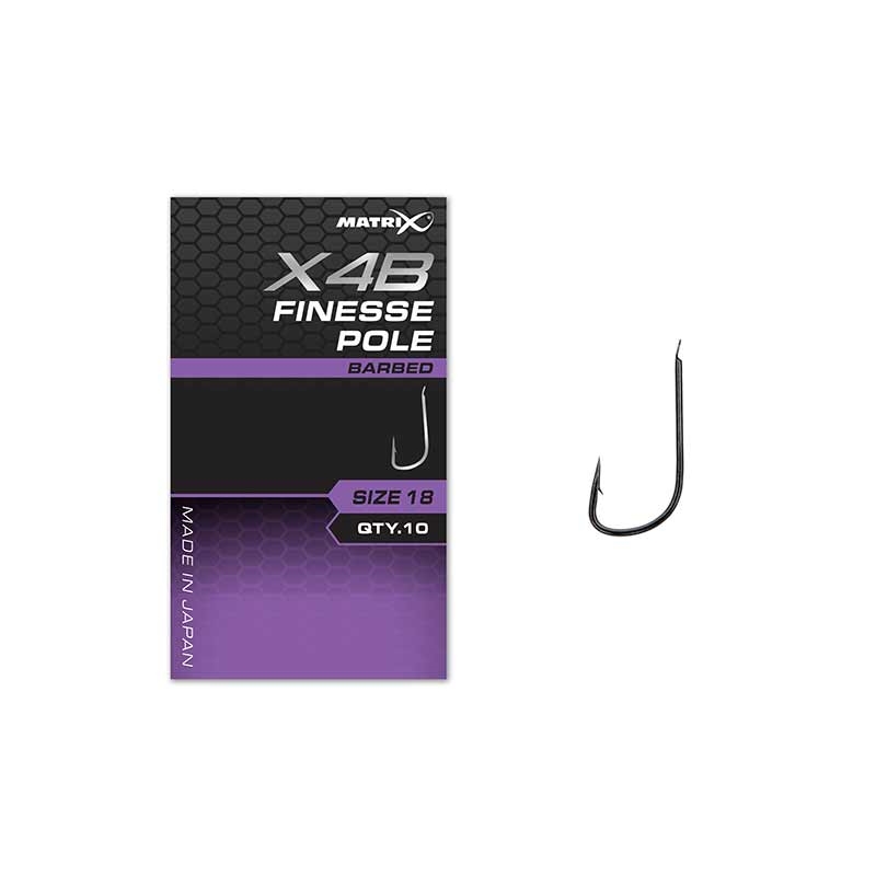 Matrix Haczyki X4B Finesse Pole 10szt. Nr14