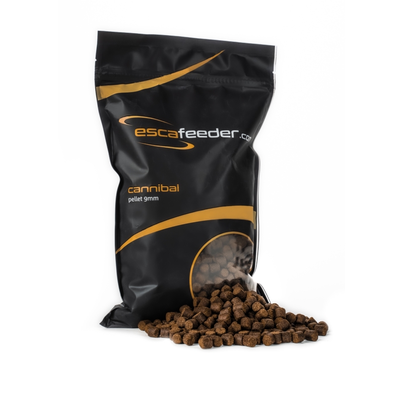 Esca Feeder Pellets Cannibal 9mm 800g Esca Feeder Pellets Cannibal 9mm 800g