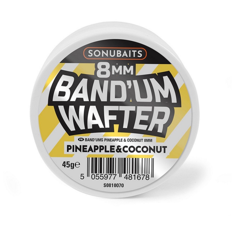 Sonubaits Band'um Wafters 10mm Pineapple Coconut Sonubaits Band'um Wafters 10mm Pineapple Coconut