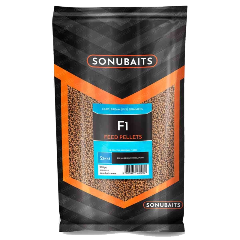 Sonubaits Feed Pellets 2mm F1 900g Sonubaits Feed Pellets 2mm F1 900g