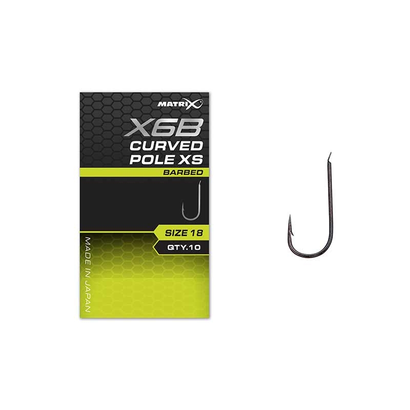 Matrix Haczyki X6B Curved Pole 10szt. Nr16 Matrix Haczyki X6B Curved Pole 10szt. Nr16