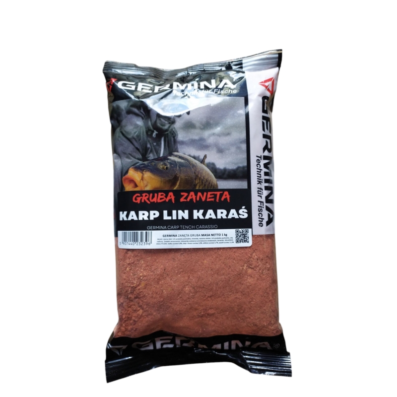 Zanęta Germina Gruba Karp Lin Karaś 1kg Zanęta Germina Gruba Karp Lin Karaś 1kg