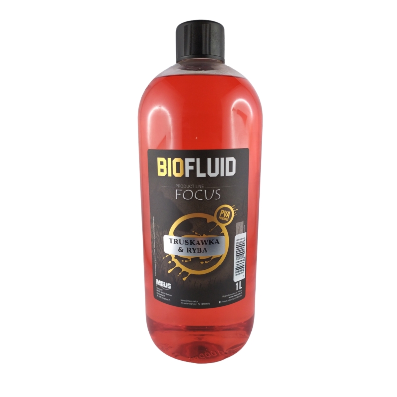 Meus BioFluid Focus 1L Truskawka Ryba Meus BioFluid Focus 1L Truskawka Ryba