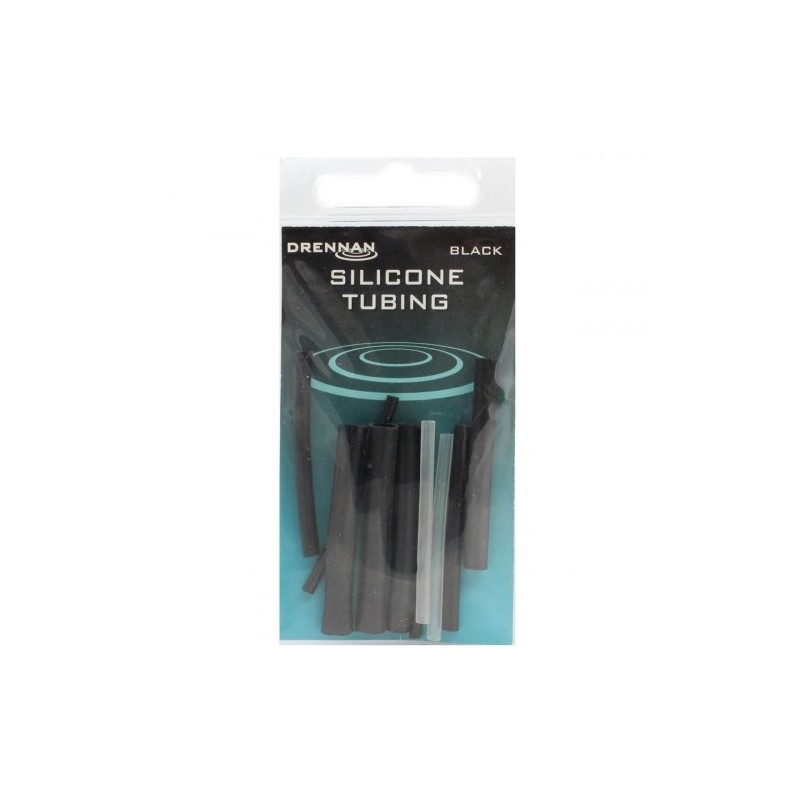 Wężyki silikonowe do spławików Drennan Mix Black