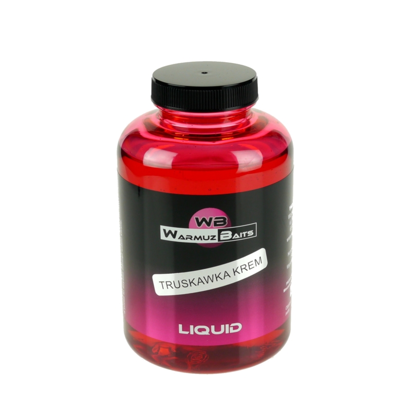 Warmuz Baits Liquid Truskawka Krem 500ml Warmuz Baits Liquid Truskawka Krem 500ml