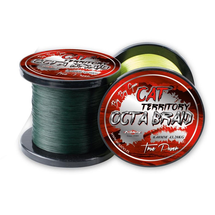 Plecionka Cat Territory Octa Braid 300m 0,50mm Plecionka Cat Territory Octa Braid 300m 0,50mm