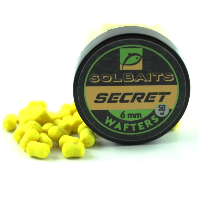 Solbaits Wafters Secret 6mm Żółty Solbaits Wafters Secret 6mm Żółty