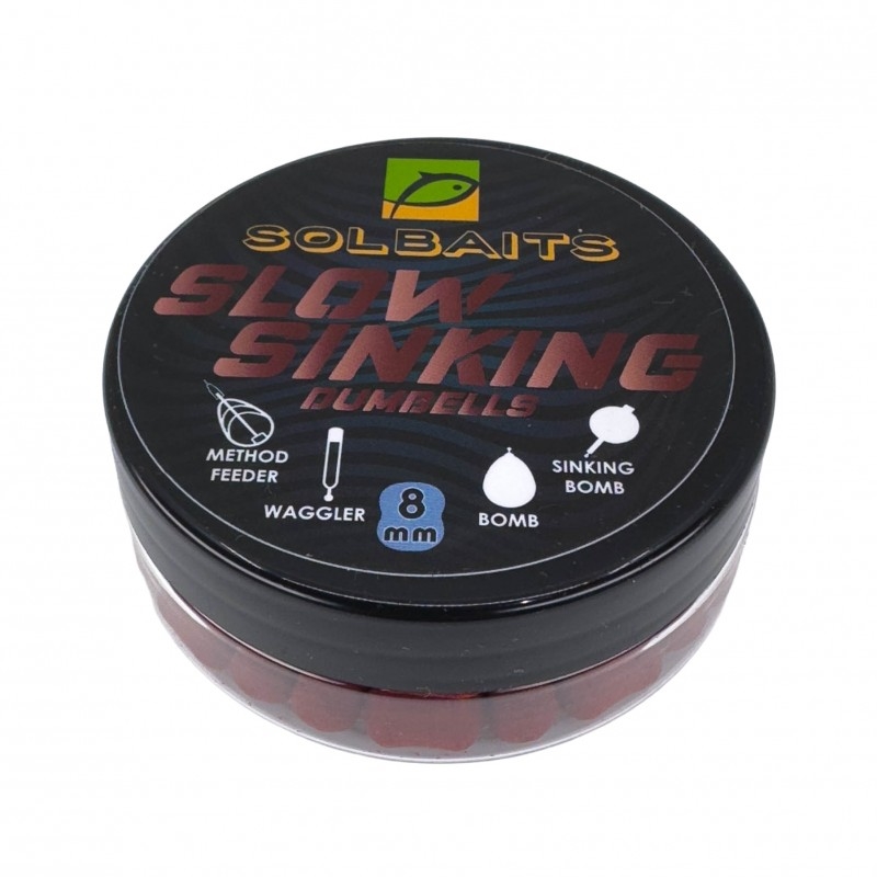 Solbaits Wafters 8mm Slow Sinking Red Solbaits Wafters 8mm Slow Sinking Red