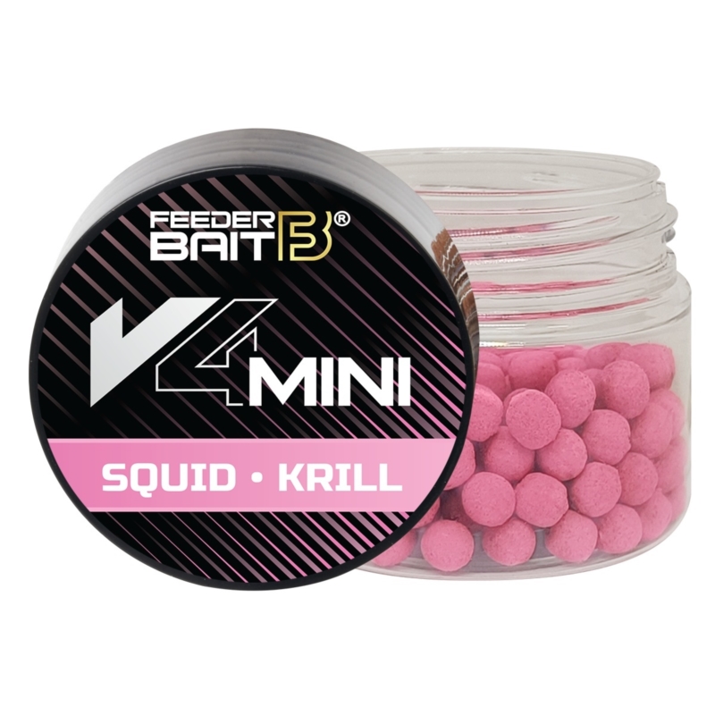 Feeder Bait V4 Mini 4mm Squid Krill Feeder Bait V4 Mini 4mm Squid Krill