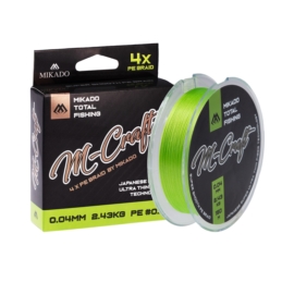 Plecionka M-Craft L Mikado 150m Fluo Green 0,06mm