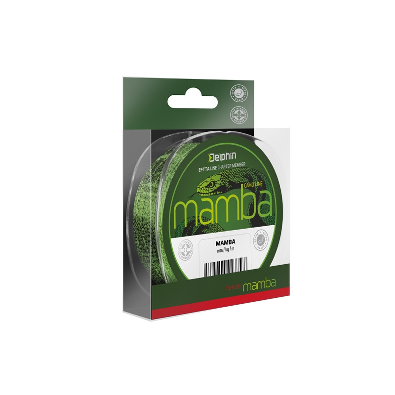 Delphin Żyłka Mamba Feeder 300m 0,28mm Delphin Żyłka Mamba Feeder 300m 0,28mm