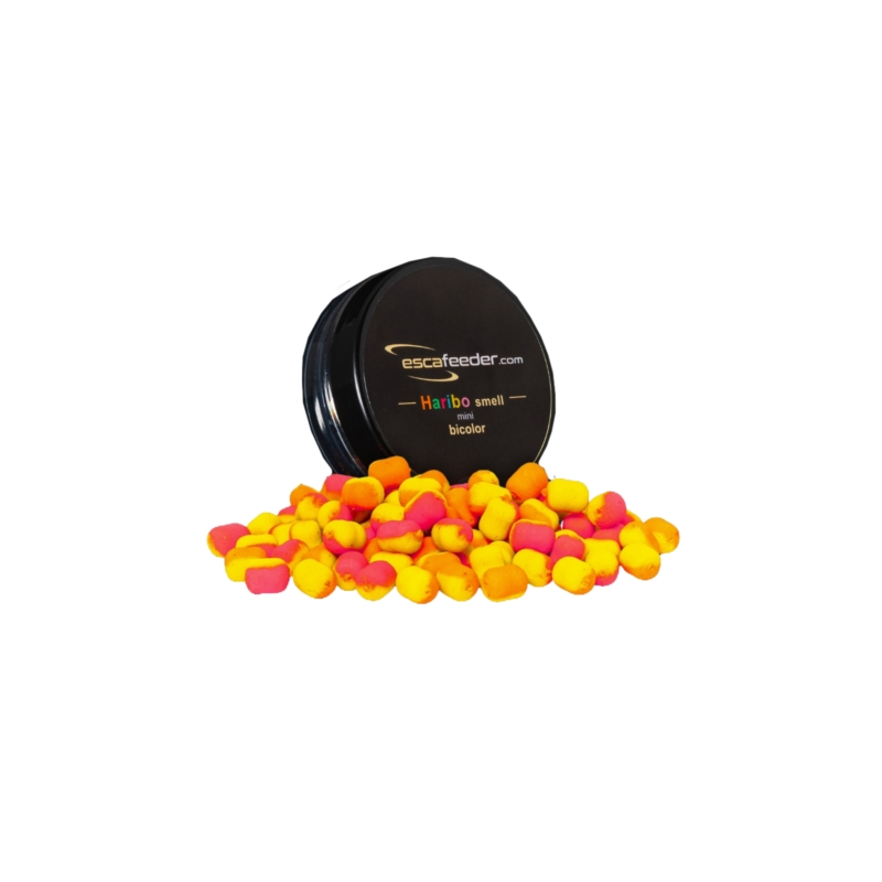 Esca Feeder Wafters Haribo Bicolor Mini 6mm Esca Feeder Wafters Haribo Bicolor Mini 6mm