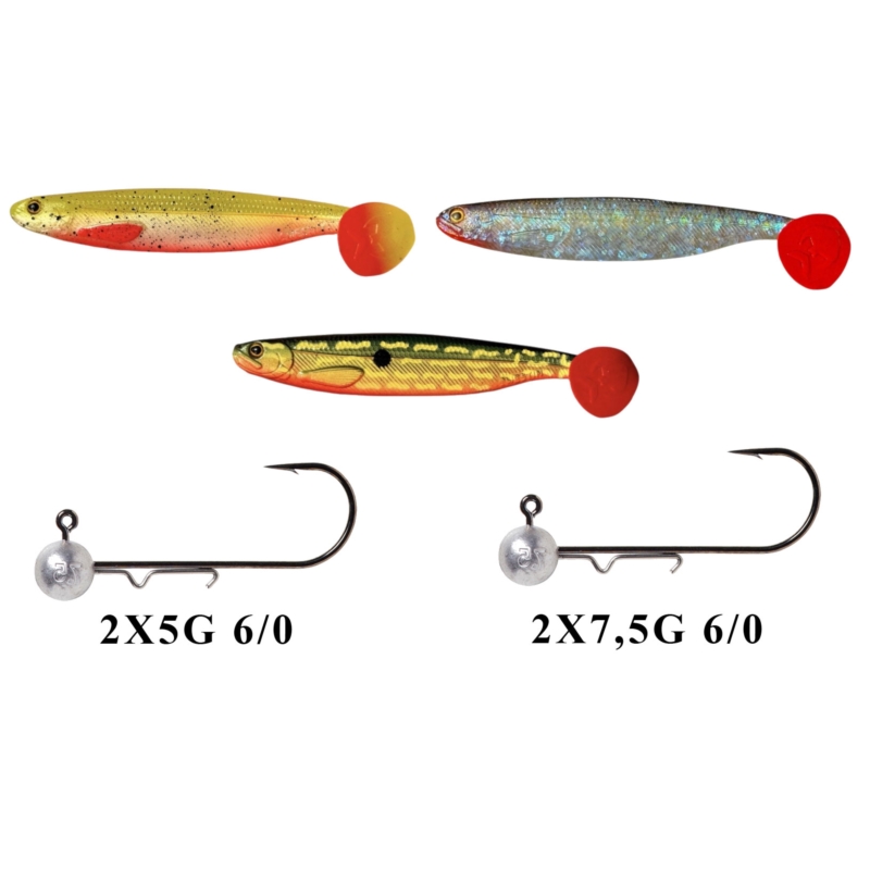 Westin ShadTeez Zestaw Slim 12cm Limited E. Mix2