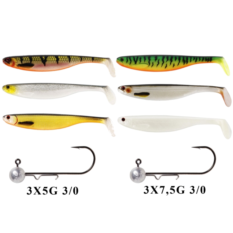 Westin ShadTeez Zestaw Slim 7,5cm Mix2