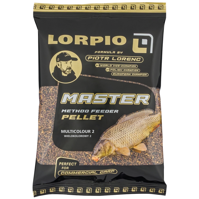 Pellet Lorpio Master Wielokolorowy 2mm 700g