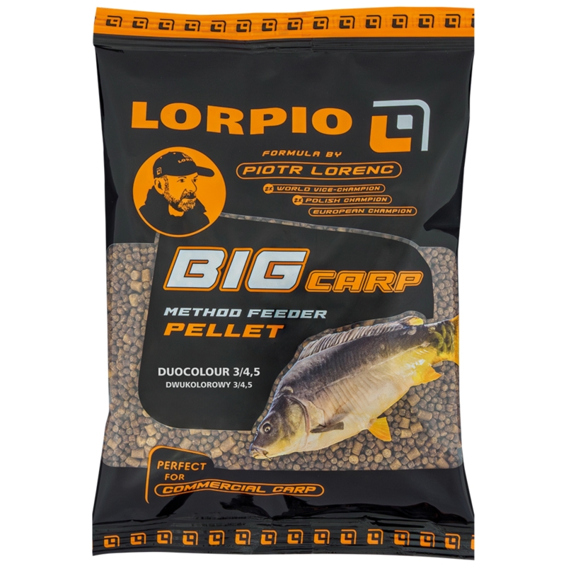Pellet Lorpio Big Carp Dwukolorowy 3-4,5mm 700g