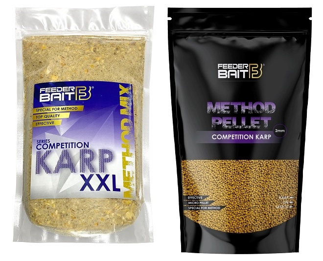 Feeder Bait Zestaw Method Competition Carp Mix2