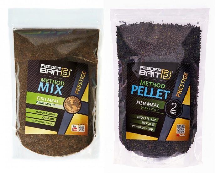 Feeder Bait Zestaw Method Prestige Dark Sweet Mix1