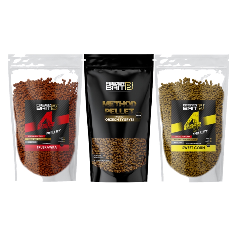 Feeder Bait Zestaw Pellet 4mm Mix1