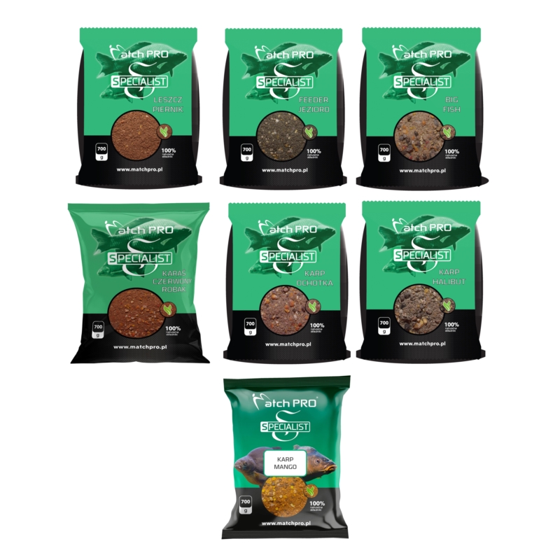 MatchPro Zestaw Zanęt Specialist 700g Mix1